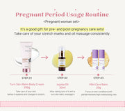 BEBELUNA, Pregnancy Stretch Mark Cream, Maternity Belly Balm, Turn Skin Balm, Safe Skincare for Pregnant Women, Organic Prenatal Moisturizer, Turn Skin Balm, 7.05 oz (200g)