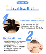 BEBELUNA, 마일드 샴푸, 매일 사용, 98% 천연 성분함유, 신생아, 유아, 아기, 어린이, 성인용 - 올인원 샴푸, 저자극, 17.6 oz (500g)