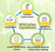 BEBELUNA Mild Lotion 7.05 oz – 98% Natural Ingredients, Elderflower & Centella, Gentle Moisturizer for Sensitive Skin
