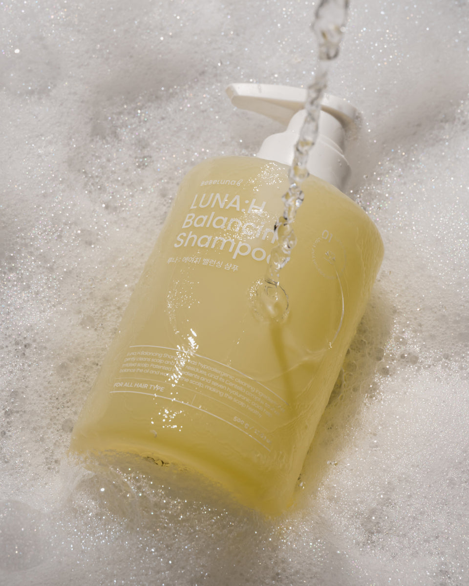Luna:H Balancing Shampoo – Sebum Control, Centella & Chamomile Soothin ...