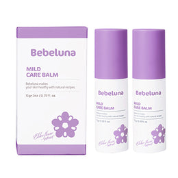 BEBELUNA, Mild Care Balm (2 Count), Hypoallergenic, 98% Natural Ingredients, 13 Herbal Extracts, All-in-One Moisturizer for Infants, Kids, Teens & Adults