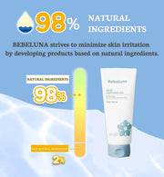 BEBELUNA, 마일드 수딩젤, 98% 천연 성분 함유, 쿨링, 톤업, 워터풀 수딩젤 7.05oz (200g)