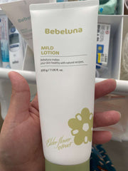 BEBELUNA Mild Lotion 7.05 oz – 98% Natural Ingredients, Elderflower & Centella, Gentle Moisturizer for Sensitive Skin