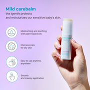 BEBELUNA, Mild Care Balm (2 Count), Hypoallergenic, 98% Natural Ingredients, 13 Herbal Extracts, All-in-One Moisturizer for Infants, Kids, Teens & Adults